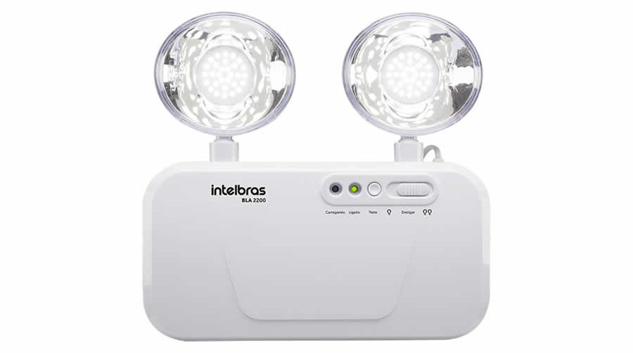 Bloco de iluminação de emergência 2200 lumens