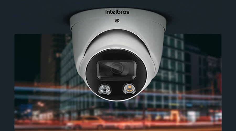 Câmera com visão noturna e inteligência artificial